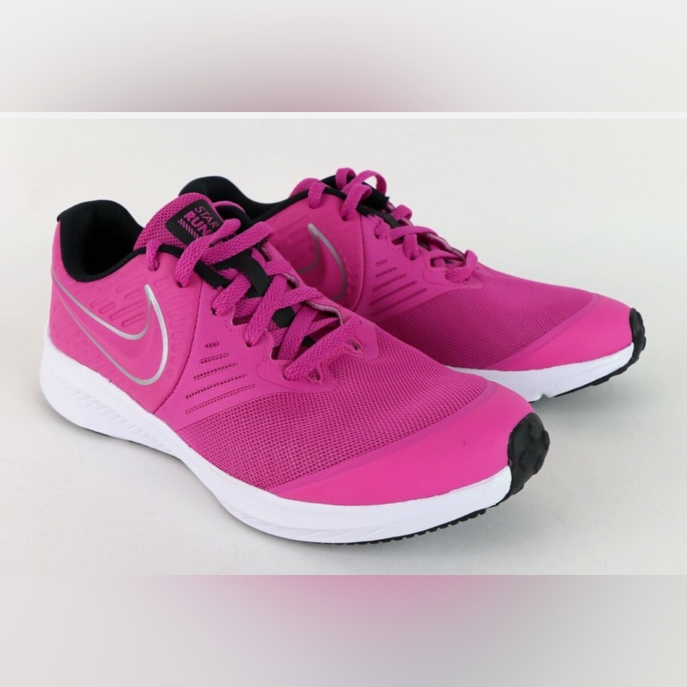 Brand New Girls Nike Star Runner 2.0 Grade School Shoes Bright Pink Size 4.5